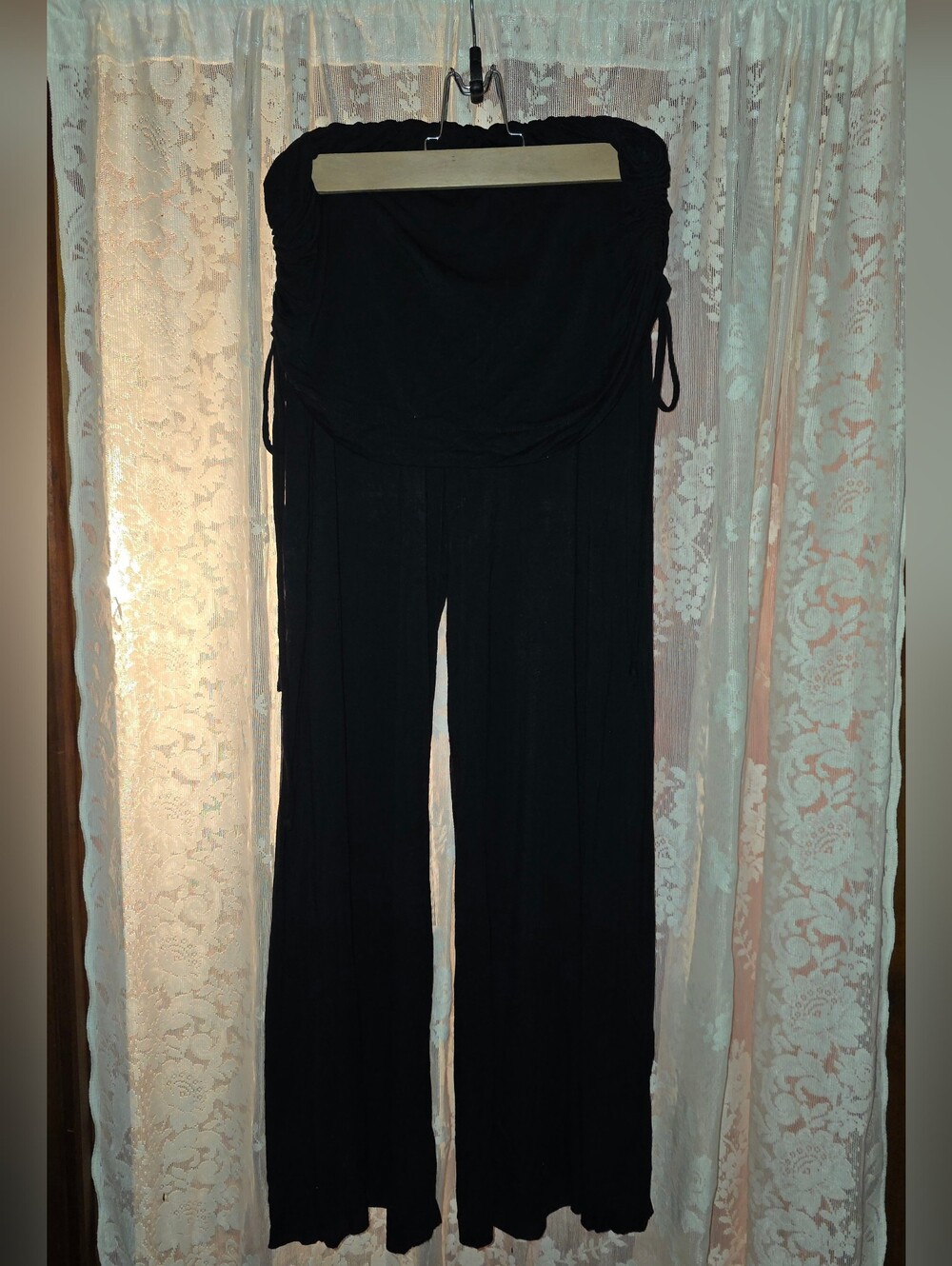 Belly Bandit Black Wide-Leg Jumpsuit Pants